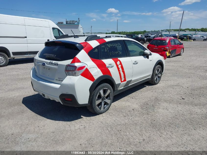 2015 Subaru Xv Crosstrek Hybrid VIN: JF2GPBDC7FH214456 Lot: 11993443