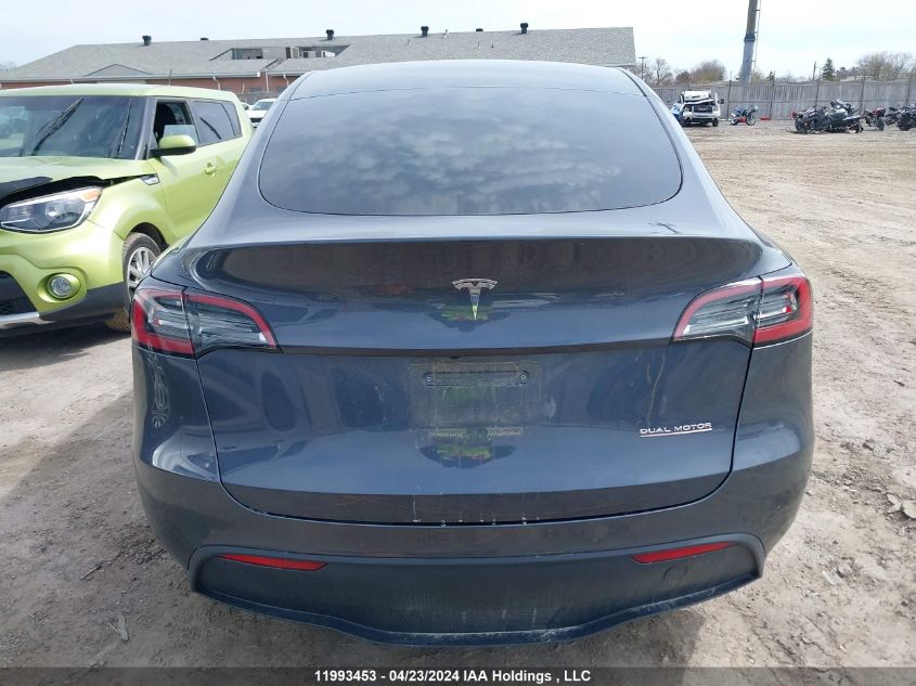 2022 Tesla Model Y VIN: 7SAYGDEF0NF463030 Lot: 11993453