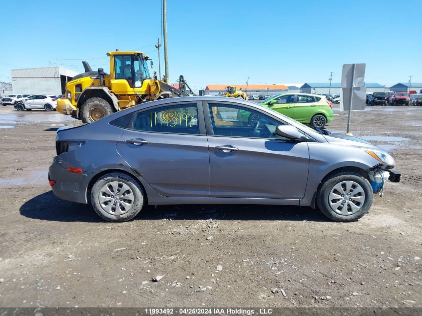 2016 Hyundai Accent Se VIN: KMHCT4AEXGU164893 Lot: 11993492