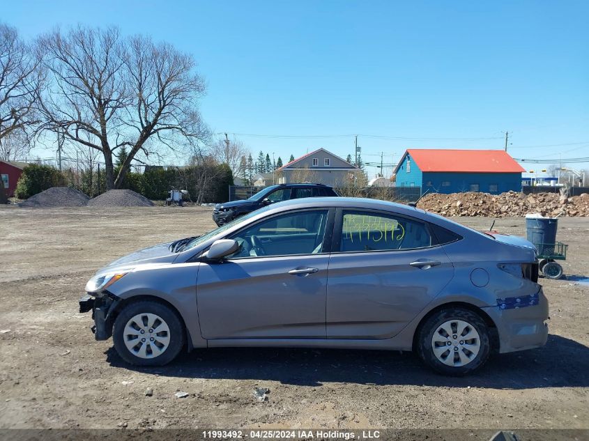 2016 Hyundai Accent Se VIN: KMHCT4AEXGU164893 Lot: 11993492