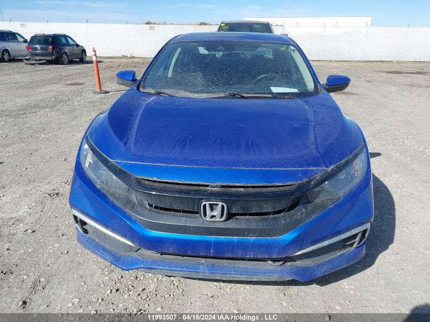 2019 Honda Civic Ex VIN: 2HGFC2F72KH035110 Lot: 11993507