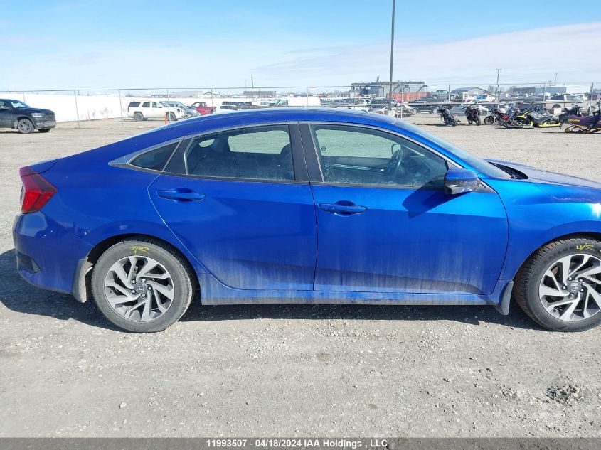 2019 Honda Civic Ex VIN: 2HGFC2F72KH035110 Lot: 11993507