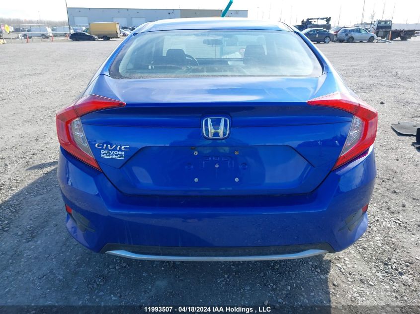 2019 Honda Civic Ex VIN: 2HGFC2F72KH035110 Lot: 11993507