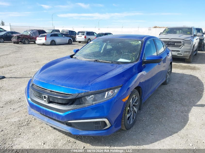 2019 Honda Civic Ex VIN: 2HGFC2F72KH035110 Lot: 11993507