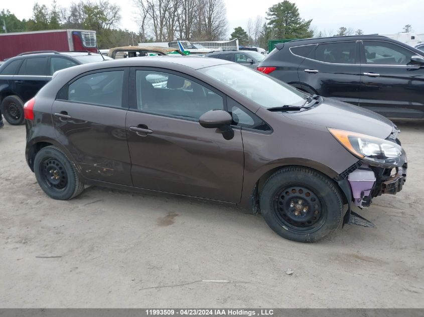 2014 Kia Rio VIN: KNADM5A32E6935470 Lot: 11993509