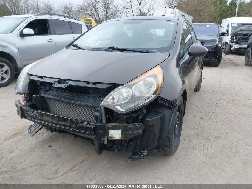 2014 Kia Rio VIN: KNADM5A32E6935470 Lot: 11993509