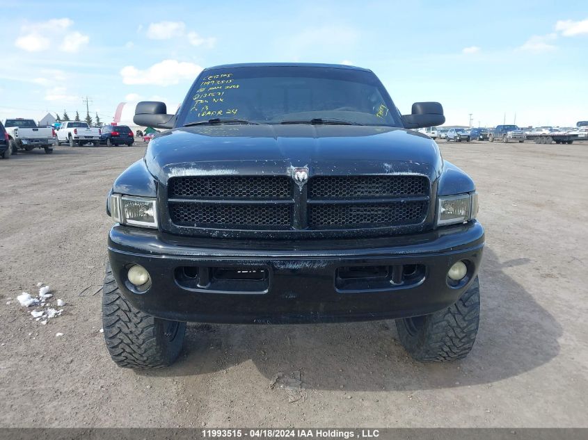 2000 Dodge Ram 2500 VIN: 1B7KF2365YJ135631 Lot: 11993515