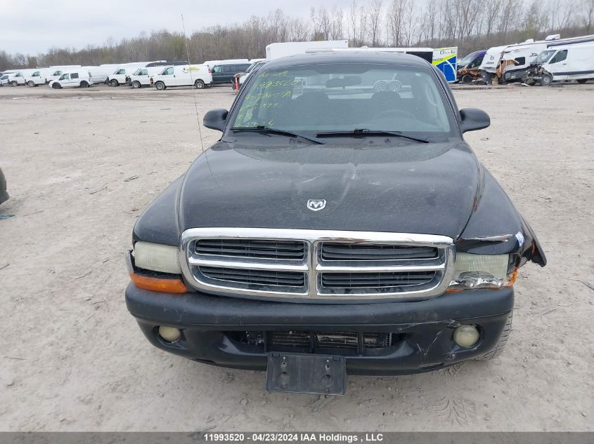 2004 Dodge Dakota Sport VIN: 1D7HL38N84S613771 Lot: 11993520
