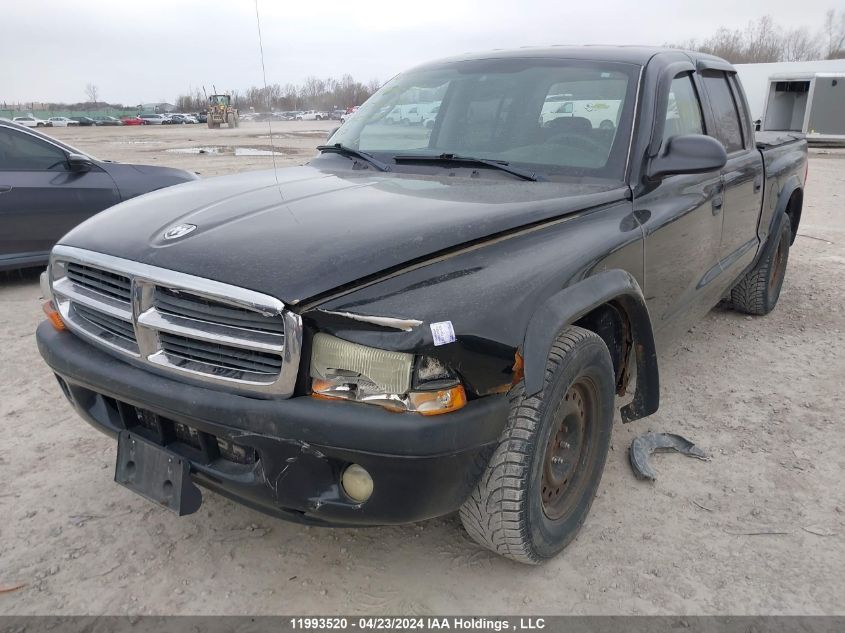 2004 Dodge Dakota Sport VIN: 1D7HL38N84S613771 Lot: 11993520