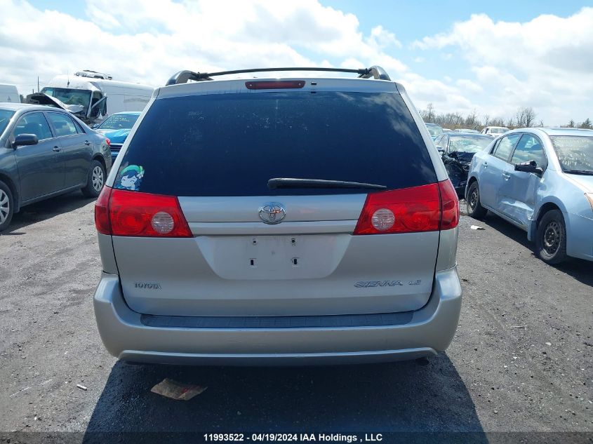 2008 Toyota Sienna Ce/Le VIN: 5TDZK23C58S109369 Lot: 11993522