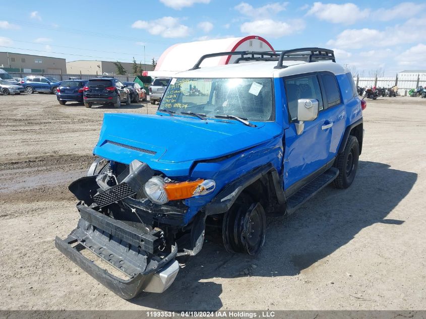 2007 Toyota Fj Cruiser VIN: JTEBU11F870068686 Lot: 11993531