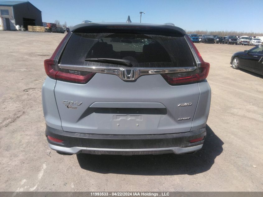 2021 Honda Cr-V VIN: 2HKRW2H46MH233690 Lot: 11993533