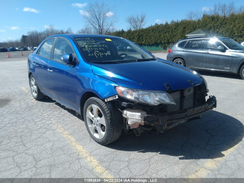 2010 Kia Forte VIN: KNAFU4A24A5205571 Lot: 11993538