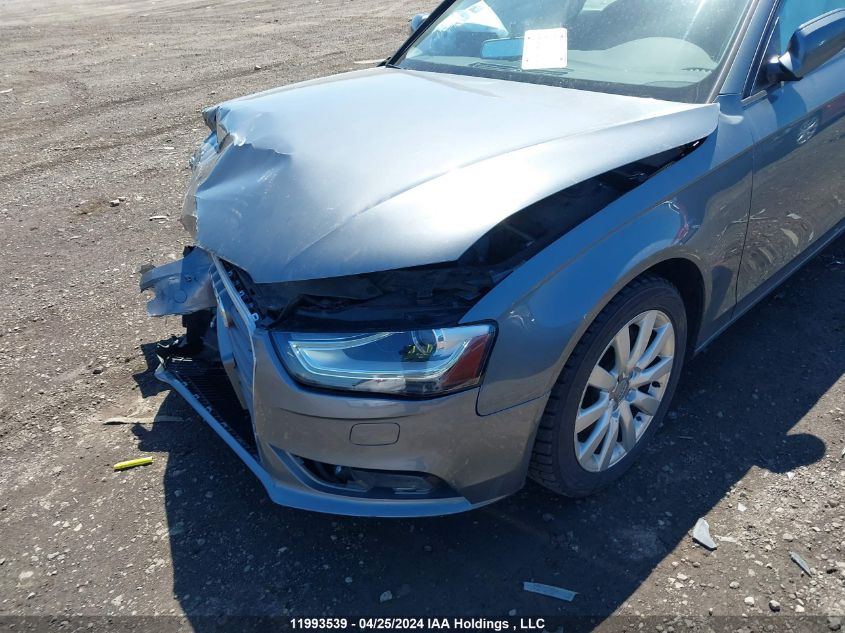 2013 Audi A4 Premium VIN: WAUBFCFL3DN044106 Lot: 11993539