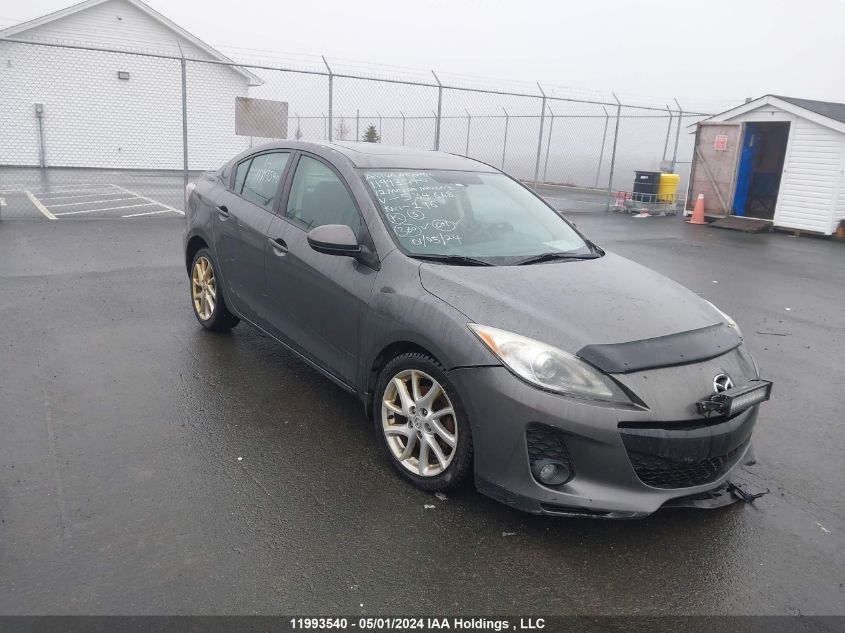 2012 Mazda Mazda3 VIN: JM1BL1W56C1584668 Lot: 11993540