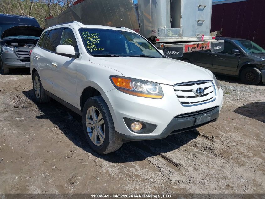 2011 Hyundai Santa Fe Se VIN: 5XYZHDAGXBG086465 Lot: 11993541