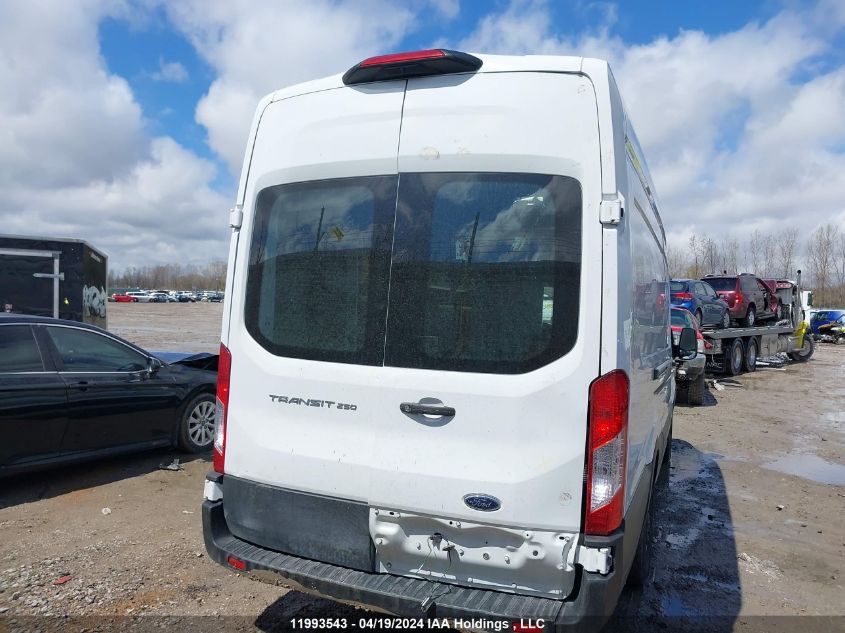 2021 Ford Transit T-250 VIN: 1FTBR3X85MKA27460 Lot: 11993543