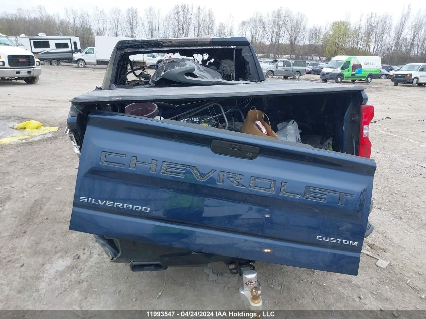 2021 Chevrolet Silverado K1500 Trail Boss Custom VIN: 1GCPYCEFXMZ310714 Lot: 11993547