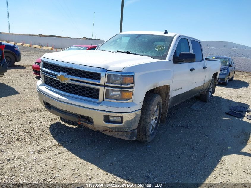 2014 Chevrolet Silverado K1500 Lt VIN: 3GCUKREC6EG170319 Lot: 11993550