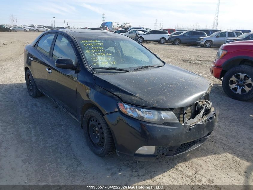 2012 Kia Forte Sx VIN: KNAFW4A35C5504122 Lot: 11993557