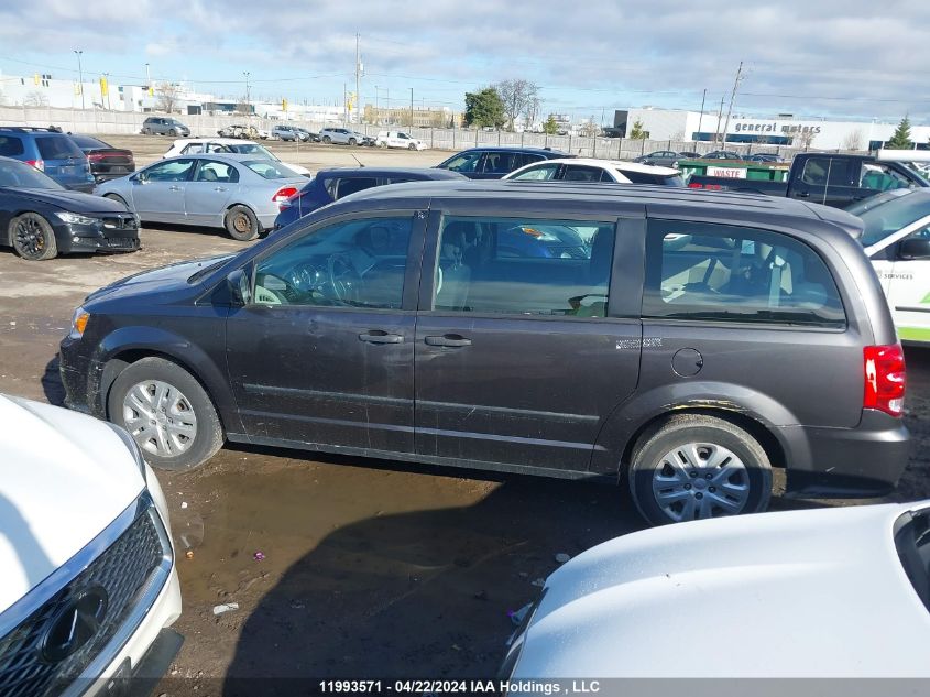 2017 Dodge Grand Caravan Se VIN: 2C4RDGBG9HR830265 Lot: 11993571