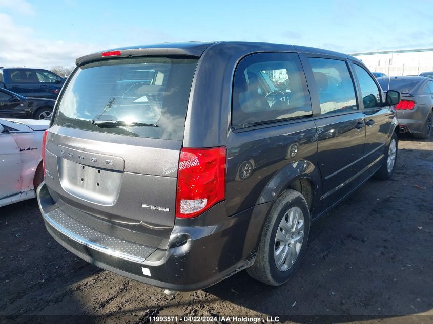 2017 Dodge Grand Caravan Se VIN: 2C4RDGBG9HR830265 Lot: 11993571