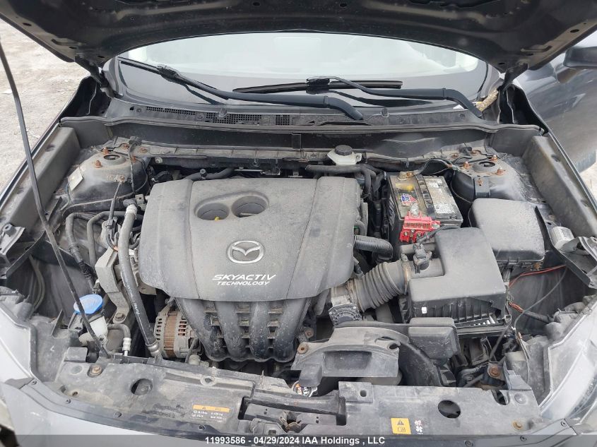 2016 Mazda Cx-3 VIN: JM1DKBB72G0102802 Lot: 11993586