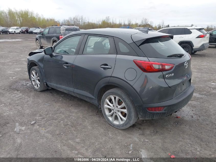 2016 Mazda Cx-3 VIN: JM1DKBB72G0102802 Lot: 11993586