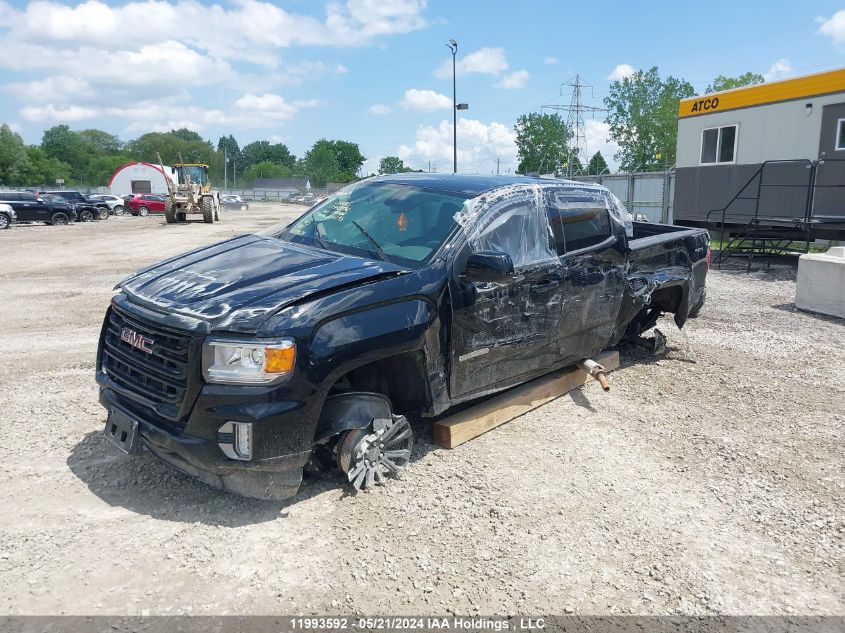 2022 GMC Canyon VIN: 1GTG6CEN5N1295195 Lot: 11993592