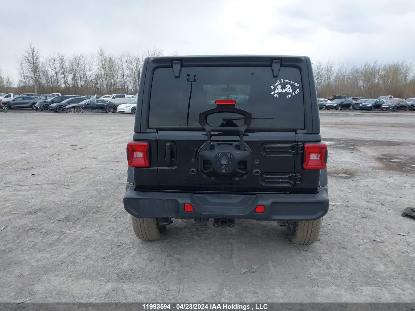 2022 Jeep Wrangler Unlimited Sahara VIN: 1C4HJXEN8NW119805 Lot: 11993594