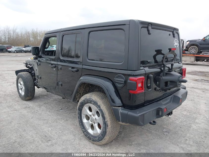 2022 Jeep Wrangler Unlimited Sahara VIN: 1C4HJXEN8NW119805 Lot: 11993594