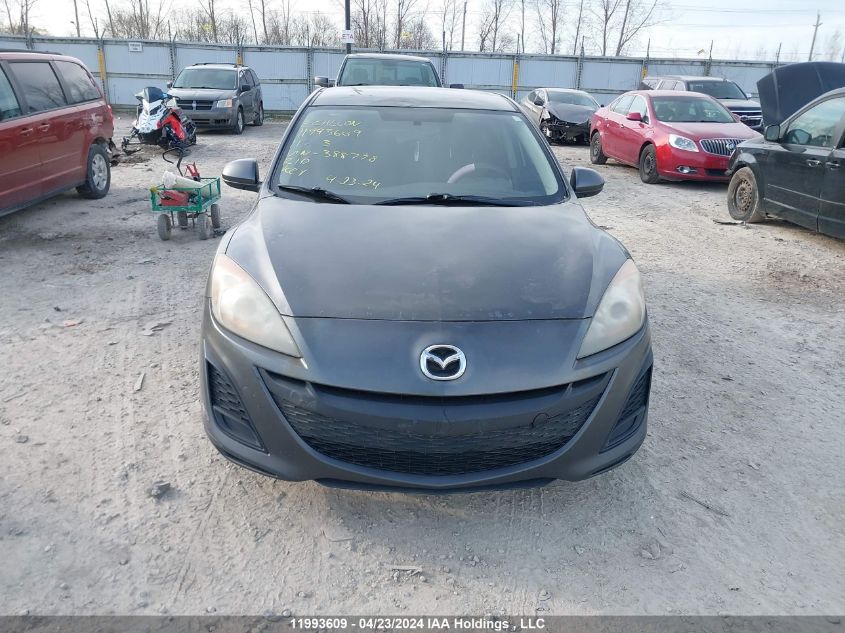 2011 Mazda 3 I VIN: JM1BL1UF5B1388778 Lot: 11993609