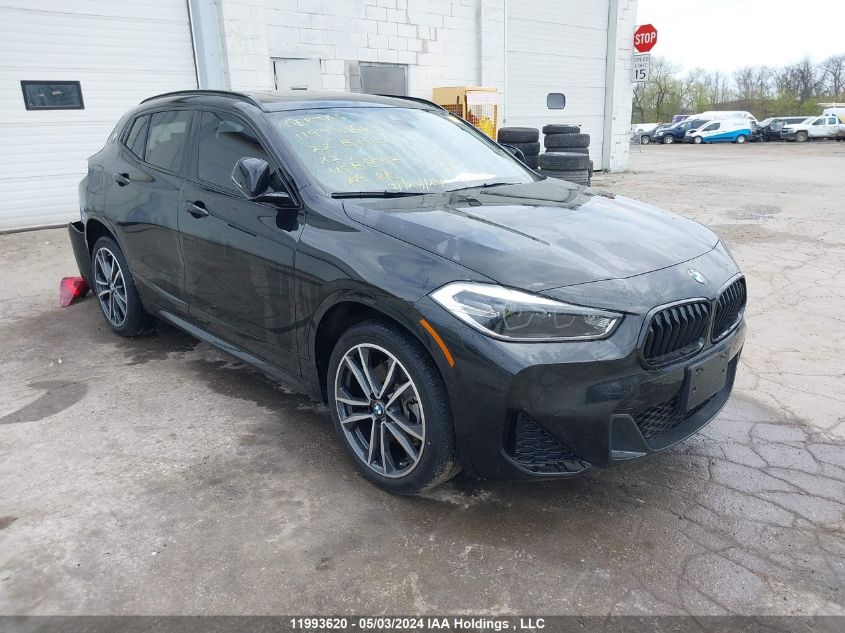 2022 BMW X2 xDrive28I VIN: WBXYJ1C00N5U58877 Lot: 11993620