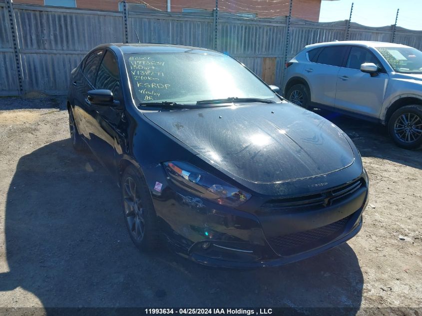 2013 Dodge Dart VIN: 1C3CDFBAXDD138271 Lot: 11993634