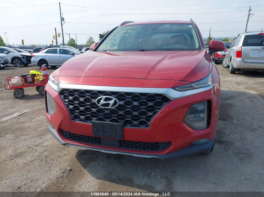 2019 Hyundai Santa Fe VIN: 5NMS23AD8KH112490 Lot: 11993640