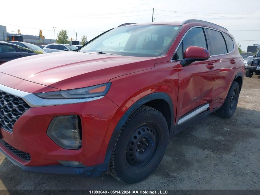 2019 Hyundai Santa Fe VIN: 5NMS23AD8KH112490 Lot: 11993640