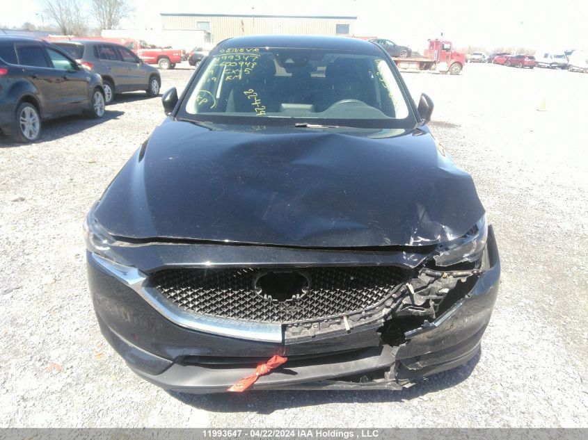 2019 Mazda Cx-5 VIN: JM3KFABL7K0600948 Lot: 11993647