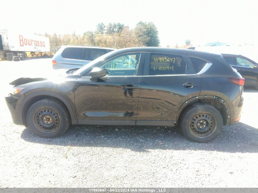 2019 Mazda Cx-5 VIN: JM3KFABL7K0600948 Lot: 11993647