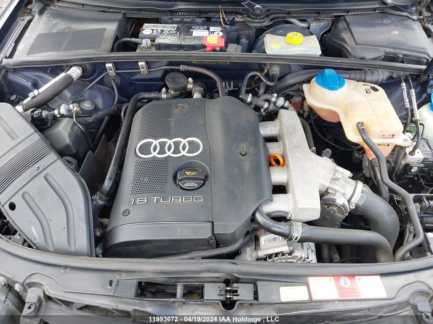 2004 Audi A4 VIN: WAULC68E64A103802 Lot: 11993672