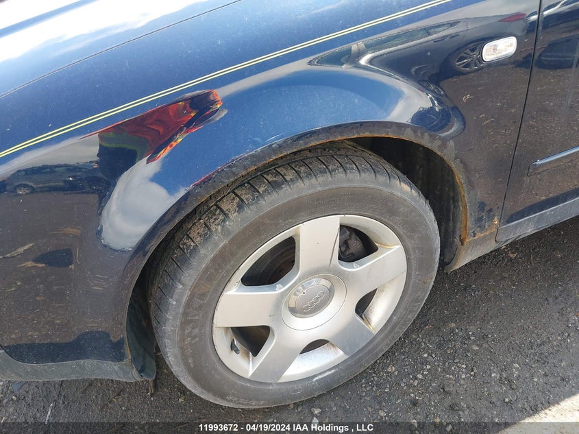 2004 Audi A4 VIN: WAULC68E64A103802 Lot: 11993672