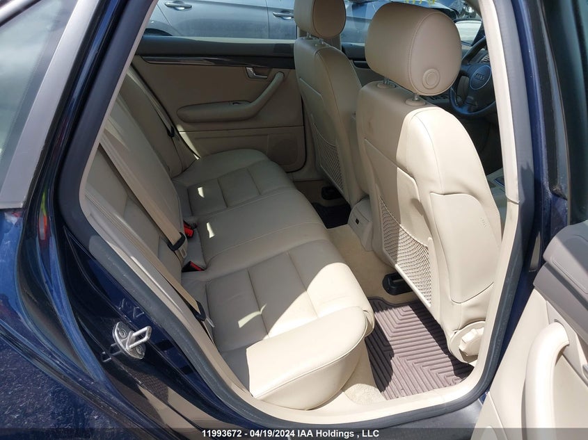 2004 Audi A4 VIN: WAULC68E64A103802 Lot: 11993672