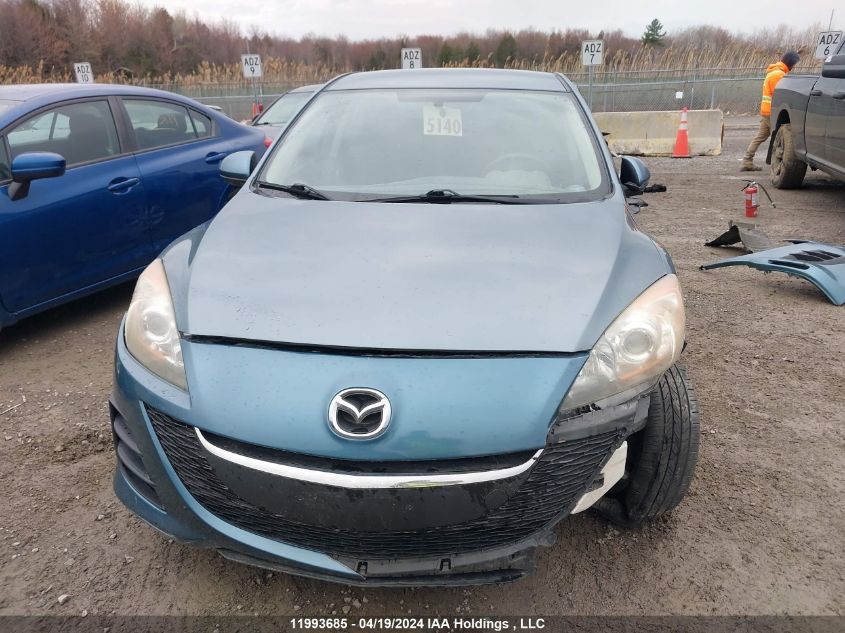 2011 Mazda 3 I VIN: JM1BL1UF1B1430797 Lot: 11993685