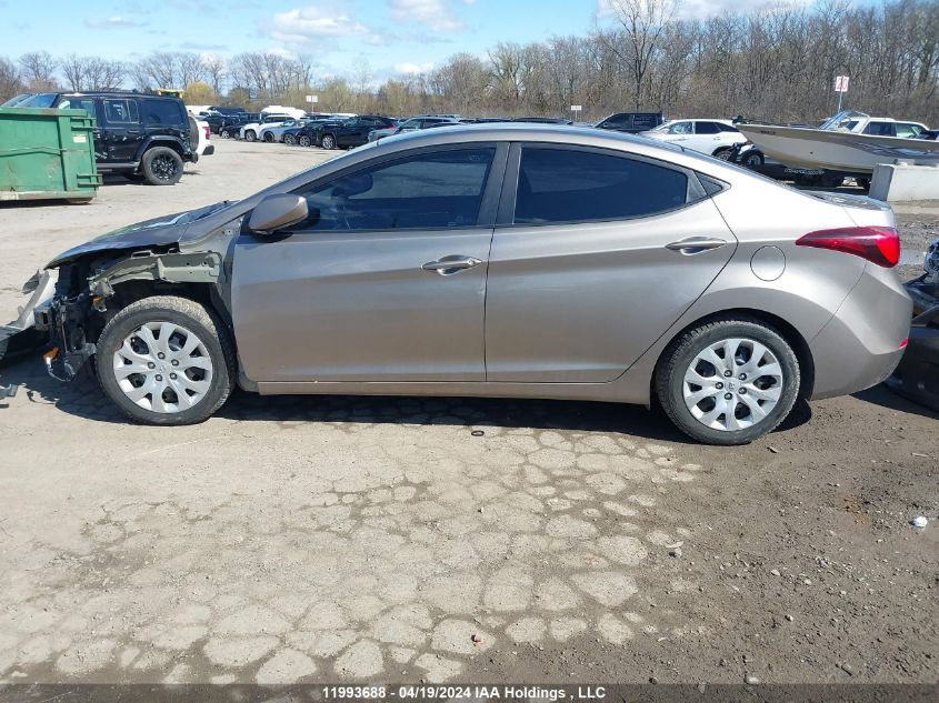 2016 Hyundai Elantra Se/Sport/Limited VIN: 5NPDH4AE1GH692293 Lot: 11993688