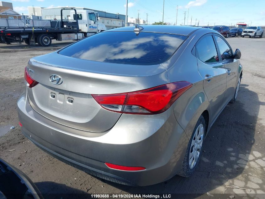 2016 Hyundai Elantra Se/Sport/Limited VIN: 5NPDH4AE1GH692293 Lot: 11993688