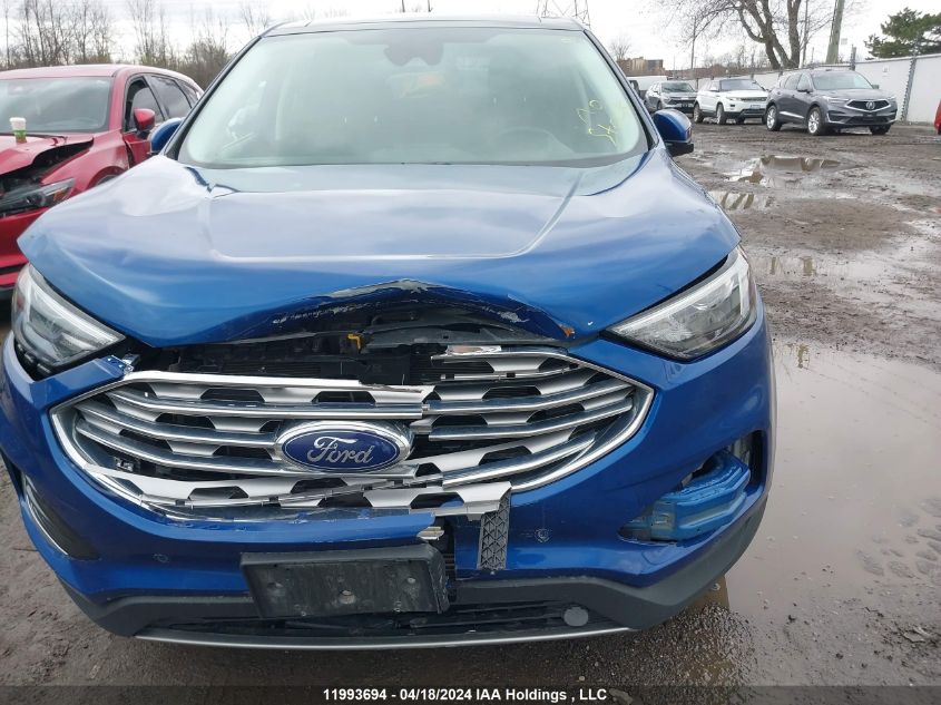 2022 Ford Edge Titanium VIN: 2FMPK4K98NBA47192 Lot: 39240803