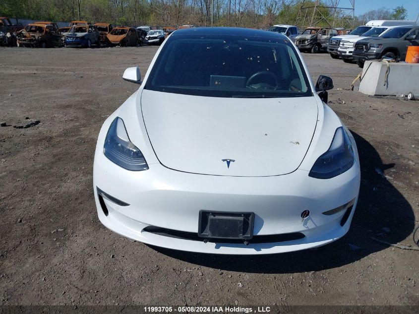 2022 Tesla Model 3 VIN: 5YJ3E1EA0NF249865 Lot: 11993705