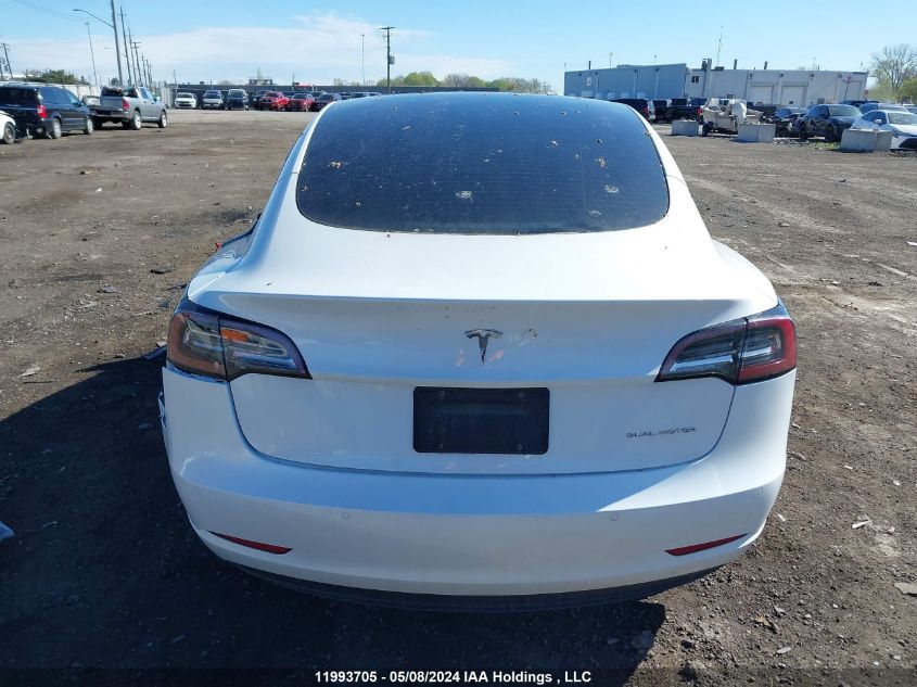 2022 Tesla Model 3 VIN: 5YJ3E1EA0NF249865 Lot: 11993705