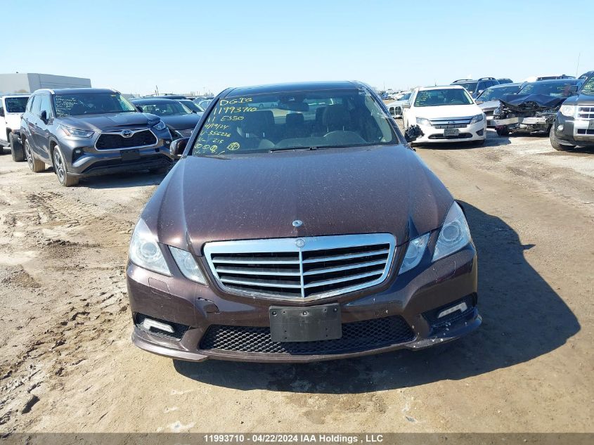 2011 Mercedes-Benz E 350 Bluetec VIN: WDDHF2EB3BA356226 Lot: 11993710