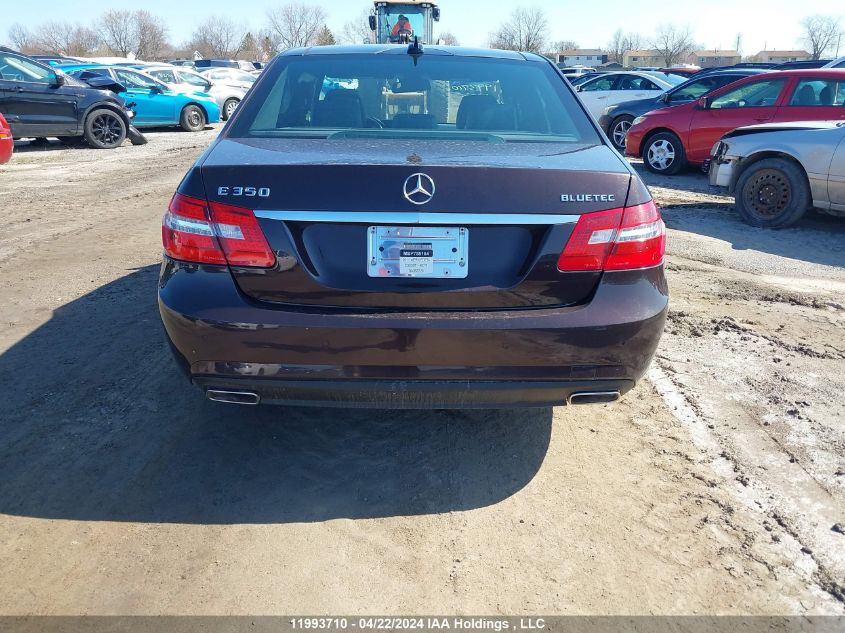 2011 Mercedes-Benz E 350 Bluetec VIN: WDDHF2EB3BA356226 Lot: 11993710