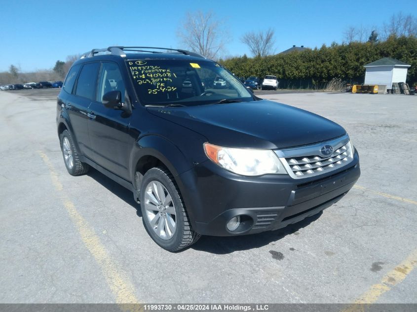 2012 Subaru Forester 2.5X Premium VIN: JF2SHCDC3CH403081 Lot: 11993730